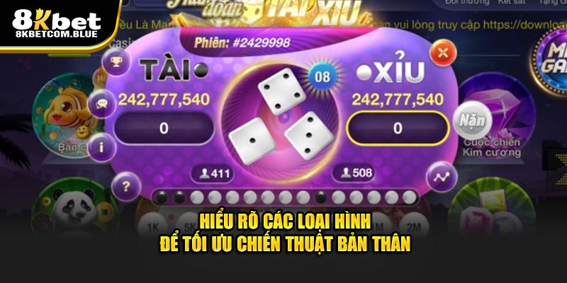 Hiểu rõ các loại hình để tối ưu chiến thuật bản thân